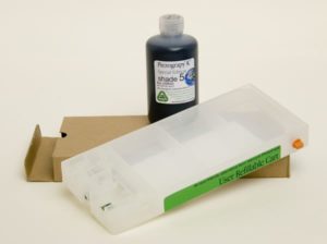 Refillable large format cart