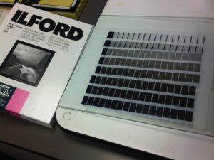 The Pictorico 256 gray levels and a box of multigrade RC