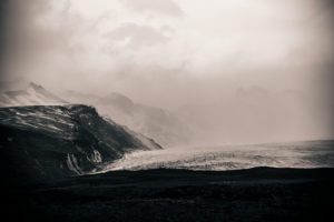 The Skaftafellsjökull glacier