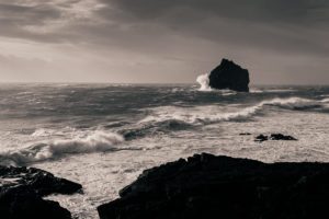 The coast off Keflevik